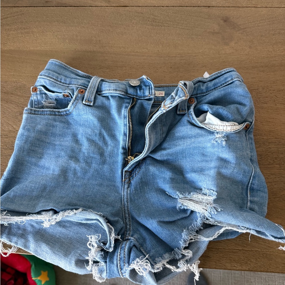 Levi's Blue Jean Shorts for Women